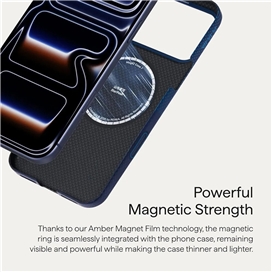 قاب آیفون 17 پرو مکس برند پی تاکا PITAKA Ultra Slim Moment · OVER THE HORIZON (PitaTap) مناسب برای Apple iPhone 17 Pro Max