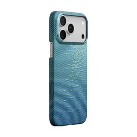 قاب آیفون 17 پرو مکس برند پی تاکا مدل PITAKA Ultra Slim Lucid Blue مناسب برای Apple iPhone 17 Pro Max