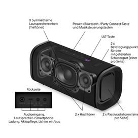 اسپیکر بلوتوثی سونی مدل Sony ULT FIELD 5 Wireless Portable Speaker SRS-ULT50