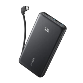 پاوربانک 22.5 وات 10000 میلی آمپر انکر مدل Anker Zolo Power Bank (10K, 22.5W) A110D