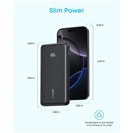 پاوربانک 22.5 وات 10000 میلی آمپر انکر مدل Anker Zolo Power Bank (10K, 22.5W) A110D