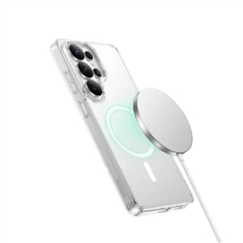 قاب مگ سیف S26 Ultra گرین لاین Green Lion MagSafe Crystal Clear Case GNMGCRS26U
