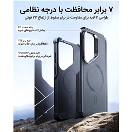 قاب گلکسی اس 26 اولترا مدل ESR Cyber Tough Case Galaxy S26 Ultra