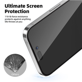 گلس فول BLUEO Full Cover Anti Glare Matte Glass Anti Static مناسب برای Apple iPhone 16E