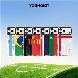 قاب برند Youngkit مدل جام جهانی فوتبال England انگلیس یانگ کیت آیفون مناسب برای Apple iPhone 17 Pro