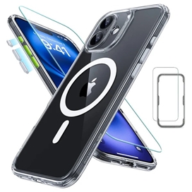 باندل قاب و گلس آیفون 16 مدل ESR Classic Pro Case (HaloLock) Set