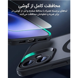 باندل قاب و گلس آیفون 16 مدل ESR Classic Pro Case (HaloLock) Set