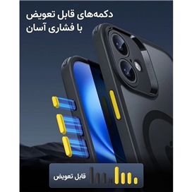 باندل قاب و گلس آیفون 16 مدل ESR Classic Pro Case (HaloLock) Set