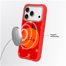 قاب برند یانگکیت مدل Orange پرتقال خالخالی قرمز یانگ کیت Youngkit آیفون مناسب برای Apple iPhone 17 Pro Max