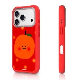 قاب برند یانگکیت مدل Orange پرتقال خالخالی قرمز یانگ کیت Youngkit آیفون مناسب برای Apple iPhone 17 Pro Max