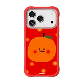 قاب برند یانگکیت مدل Orange پرتقال خالخالی قرمز یانگ کیت Youngkit آیفون مناسب برای Apple iPhone 17 Pro Max