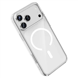 قاب شفاف مگ سیف آیفون 17 پرو مکس گرین لاین Green Lion Magsafe Crystal Clear Iphone 17 Pro GNMCRYC17PMCL