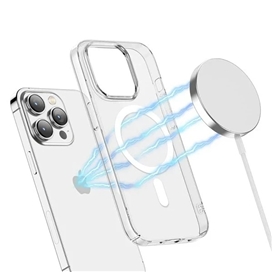 قاب شفاف مگ سیف آیفون 17 پرو مکس گرین لاین Green Lion Magsafe Crystal Clear Iphone 17 Pro GNMCRYC17PMCL