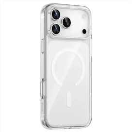 قاب شفاف مگ سیف آیفون 17 پرو مکس گرین لاین Green Lion Magsafe Crystal Clear Iphone 17 Pro GNMCRYC17PMCL