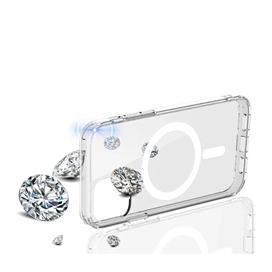 قاب شفاف مگ سیف آیفون 17 پرو مکس گرین لاین Green Lion Magsafe Crystal Clear Iphone 17 Pro GNMCRYC17PMCL