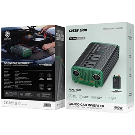 اینورتر 800 وات گرین لاین Green Lion GC-350 Car Inverter GNGC350CRINBK