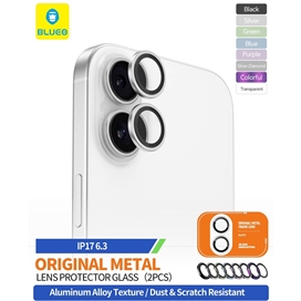 رینگ محافظ لنز بلو فلزی Blueo Metal Frame Lens Protector Glass مناسب برای Apple iPhone 17 Air