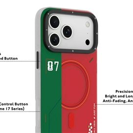 قاب Youngkit مدل جام جهانی فوتبال Portugal پرتغال یانگ کیت آیفون مناسب برای Apple iPhone 16 Pro Max