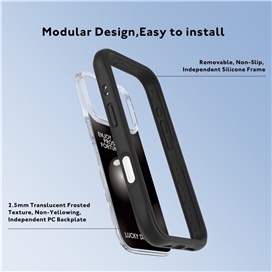 قاب برند یانگکیت مدل Enjoy A Prosperous Fortune مشکی Youngkit آیفون مناسب برای Apple iPhone 17 Pro Max