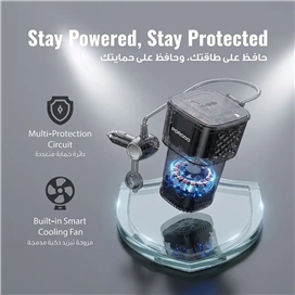 اینورتر برق خودرو پرودو Porodo 200W Car Inverter PDCI103BK