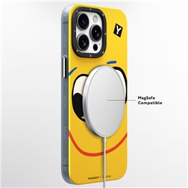 قاب YOUNGKIT یانگکیت Big Yellow Sunshine Smiling Eyes Magsafe Series مناسب برای Apple iPhone 15 Pro Max