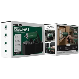 پیچ گوشتی شارژی گرین لاین Green Lion GSD-54 Screwdriver GNGSD54CS
