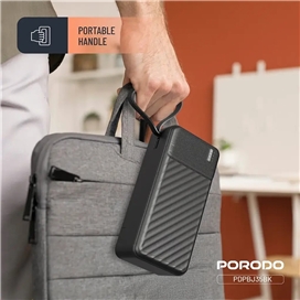 پاوربانک 30000 پیانو پرودو Porodo Piano Power Bank PDPBJ35BK