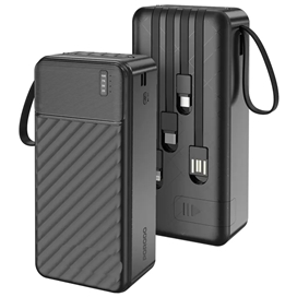 پاوربانک 30000 پیانو پرودو Porodo Piano Power Bank PDPBJ35BK