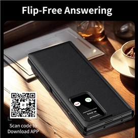 کیف کلاسوری هوشمند سامسونگ مدل Smart View Wallet Case مناسب Galaxy Z Fold 7 (با برنامه /غیر اصل) Samsung Smart View Wallet Case Galaxy Z Fold7