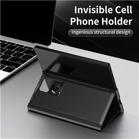 کیف کلاسوری هوشمند سامسونگ مدل Smart View Wallet Case مناسب Galaxy Z Fold 7 (با برنامه /غیر اصل) Samsung Smart View Wallet Case Galaxy Z Fold7
