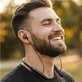 هندزفری بلوتوثی گردنی پرودو Porodo Soundtec Neckband PDMT30BK
