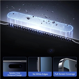 گلس شیشه ای شفاف آیفون 17 پرومکس جویروم JOYROOM Glass for iPhone 17 Pro Max JR-MQS0569