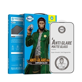 گلس فول BLUEO Full Cover Anti Glare Matte Glass Anti Static مناسب برای Apple iPhone 17E