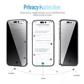 محافظ صفحه حریم شخصی برند بلوئو Blueo مدل Anti-Peep Privacy مناسب برای Apple iPhone 17E