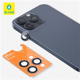 رینگ محافظ لنز اورجینال آیفون BLUEO ORIGIN METAL FRAME LENS PROTECTOR GLASS مناسب برای Apple iPhone 17E