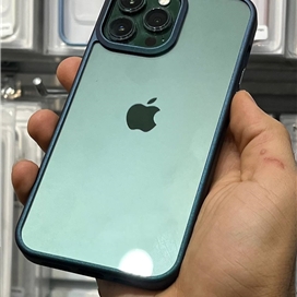 قاب دور براق دارای محافظ لنز مجیک مناسب برای آیفون 13 پرو مکس Magic Mask iPhone 13 Pro Max