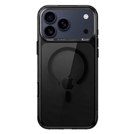 قاب برند نیمی شفاف دودی مدل Nimmy Magnetic Crystal Clear آیفون مناسب برای Apple iPhone 18 Pro Max