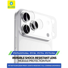 محافظ دور لنز بلو مدل Blueo Invisible Shock-Resistant Lens Module Protection Film مناسب برای Apple iPhone 18 Pro