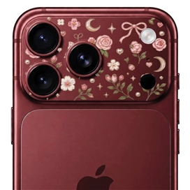 محافظ دور لنز طرح گل برند بلو مدل Blueo Invisible Shock-Resistant Lens Protection مناسب برای  Apple iPhone 18 Pro Max
