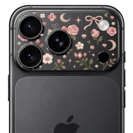 محافظ دور لنز طرح گل برند بلو مدل Blueo Invisible Shock-Resistant Lens Protection مناسب برای  Apple iPhone 18 Pro