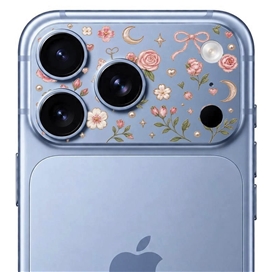 محافظ دور لنز طرح گل برند بلو مدل Blueo Invisible Shock-Resistant Lens Protection مناسب برای Apple iPhone 17 Pro Max
