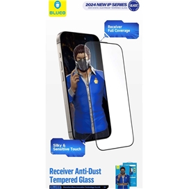 گلس محافظ صفحه برند بلو ضد گرد و غبار Blueo Receiver Dustproof HD Glass Iphone مناسب برای Apple iPhone 17 Pro