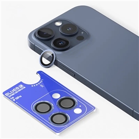 رینگ محافظ لنز بلو یاقوتی کریستالی Blueo SAPPHIRE Crystal Original Lens Glass مناسب برای Apple iPhone 18 Pro Max