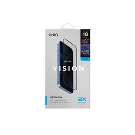 محافظ صفحه نمایش آیفون 18 پرو مکس یونیک مدل UNIQ Optix Vision OptiView مناسب برای Apple iPhone 18 Pro Max