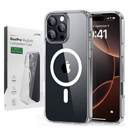 قاب شفاف مگ‌سیف MagSafe جی سی پال JCPal مدل DualPro مناسب برای Apple iPhone 18 Pro Max