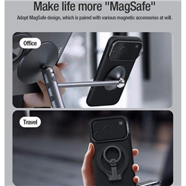 کاور برند نیلکین مدل Camshield Prop Magnetic Transparent Lens Guard مناسب برای Apple iPhone 18 Pro Max