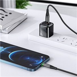 کابل شارژ سریع تایپ سی به لایتنینگ مک‌دودو Mcdodo Auto Power Off Type-C to Lightning PD Data Cable CA-8560