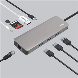 هاب 9 پورت USB-C JCPAL جی سی پال مدل Linx Series