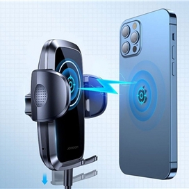 شارژر وایرلس و پایه نگهدارنده موبایل داخل خودرو جویروم Joyroom Wireless car charger holder (dashboard version) JR-ZS241