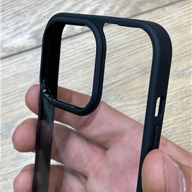 قاب شفاف مجیک ماسک Magic Mask مدل کیو سریز Q Series دور لنز دار برای آیفون سری 13